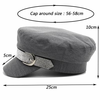 China The AMAZON BESTSELLER wool beret hat classic solid color soft and very comfortable french beret for women shinny the rainstone for sale