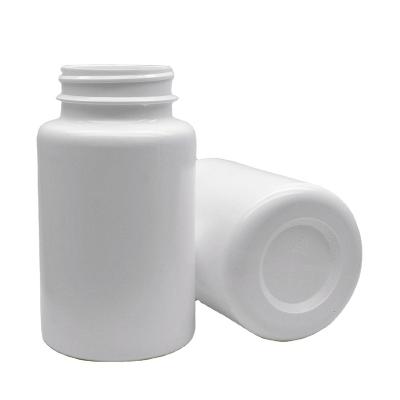 China food & Beverage Packaging In Stock 275ml White HDPE Plastic Packaging Bottle For Capsules And Softgels for sale