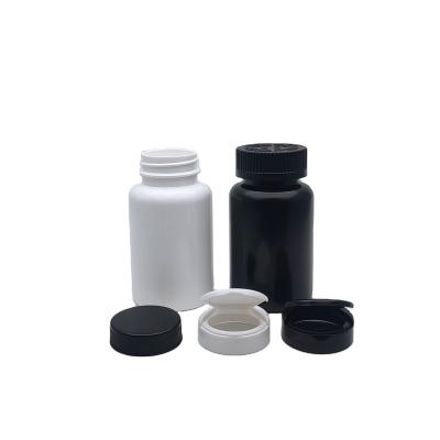 China Medicine factory supply 5oz/150ml black capsule bottle direct dietary supplements bottle, screw cap for sale