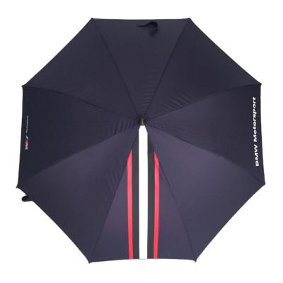 China Automatic Stretch Straight Handle Automatic Umbrella With Logo Printing Custom for sale