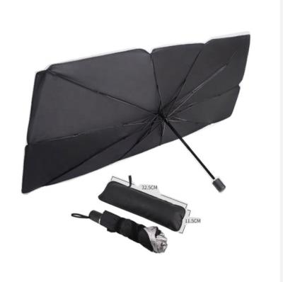 China Windshield Sun Shade Front Window Cover Foldable Sun Minimalist Car Umbrella for sale