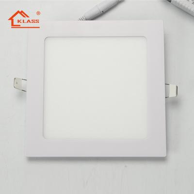 China Modern Commercial Recessed Mounted 30*30 Square Slim Ceiling 30w Recessed Led Panel Light for sale