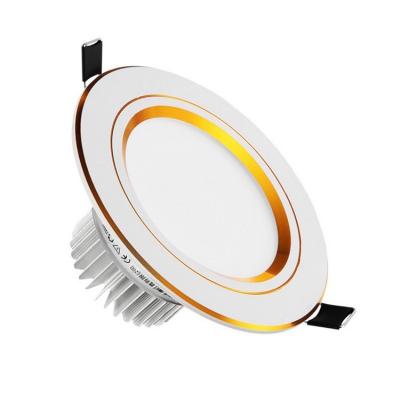 China Modern Wholesale Downlight 2.5 Living Room Ceiling 4 Inch Hole Panel Lamp Aluminum Enclosed LED Spot Light for sale