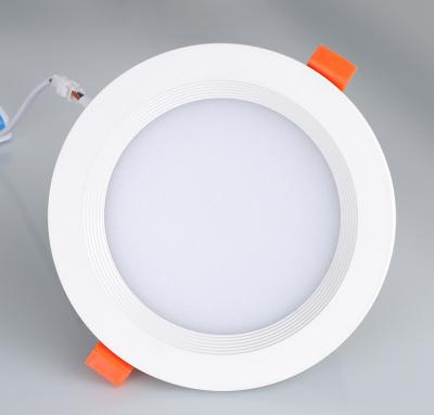 China Modern anti fog anti dust recessed ceiling light spot light three color light die cast aluminum LED downlight 30W for sale