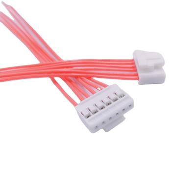 China Custom Jst Home Appliance Extend 6pin Molex Picoblade To SM Female Pitch Usb Factory 6 Pin Connector 1.7mm Ribbon Cable for sale