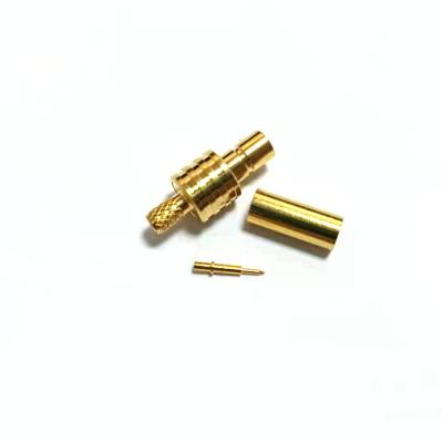 China Factory Supplier High Quality RF Gold Plated Straight SMP RF Connector For RG316 Cable SMP Male Connectors for sale