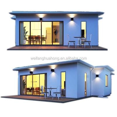 China 2020 New Design UPS Parking Lot Fast Assembly Prefab Small Steel Buildings Modular 1 Floor House for sale