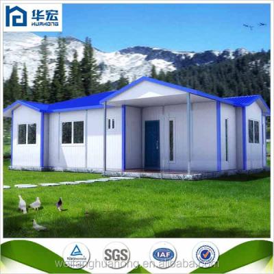 China Three Bedroom Tropical Prefab Low Cost Hotel Design Prefab Homes Quickly Compile Modular Home Free Customized Design for sale