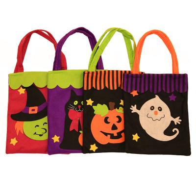 China Halloween Party Trick Or Treat Bag Halloween Candy Bag Nonwoven Bags for sale