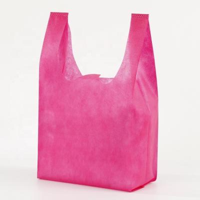 China Good Quality Extra Large Handled Reusable Non Woven Bag With Handle for sale