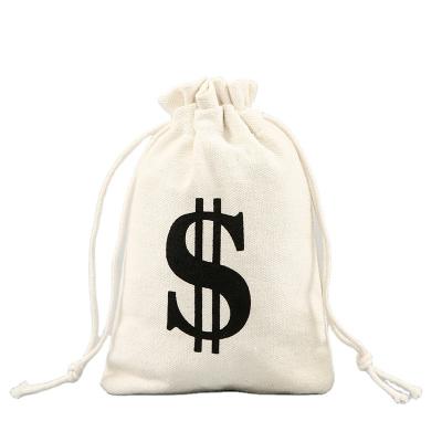 China TWINE Recycle Customized Cotton Canvas Fabric Drawstring Dust Bag for sale