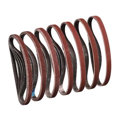 China Wholesale Durable Aluminum Oxide Abrasive Tools Belt Sand Paper Sanding Belt For Floor Woodworking Industry for sale