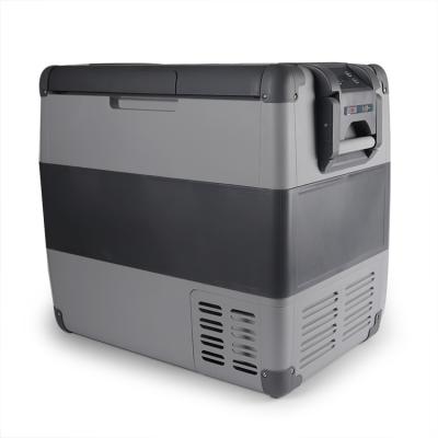 China PP 24V Mini Travel Freezer Fridge Desktop Portable Car 12v Freezer For Single Door Car Camp Car Fridge for sale