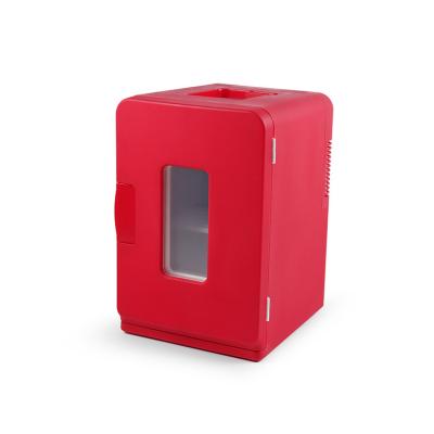 China Popular ABS 15L Mini Electric Car Portable Thermoelectric Cooler Box 12v Cooler Box for sale