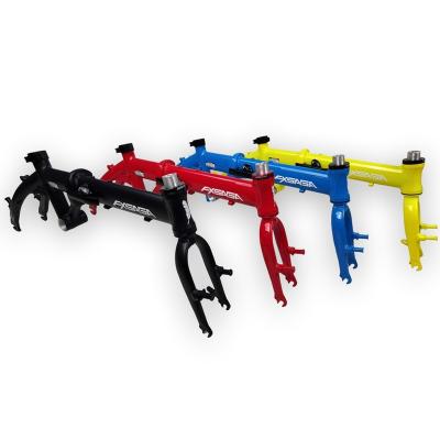 China Bright Color Aluminum Alloy Cheap Price Folding Child Seatpost FX1416 33.9mm Bike Frame for sale