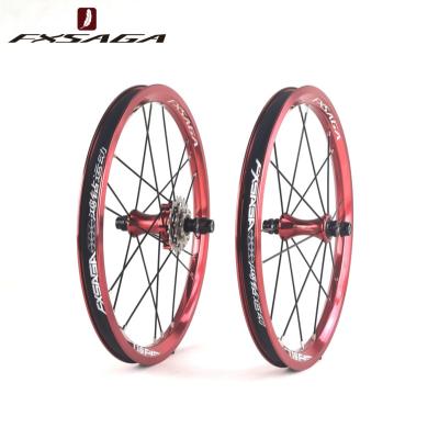 China Direct Wholesale Kids Bikes RV3 Wheelset OEM/ODM Factory Wheels Aluminum Road Bike 16 Inch V Brake Wheelset for sale