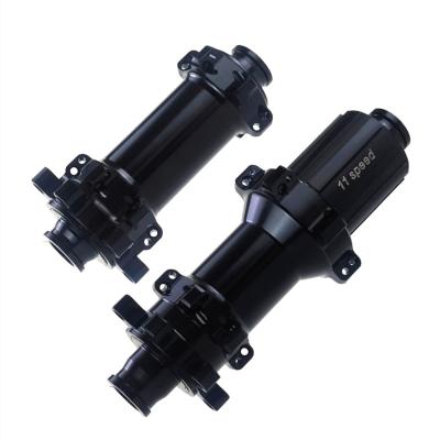 China Aluminum Alloy MTB CX7-6 Hub 6 Bolt Lock 4 Ratchet System Free Body 28 Hole Mountain Bike Hub for sale