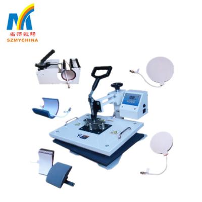 China Printing Stores Quality Multifunction Good 8 in 1 Mug, T-shirt Heat Press Transfer Printing Machine for Sale for sale