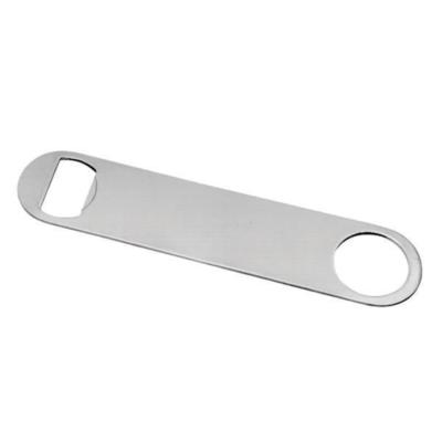 China hard & Dye-Under Metal Bar Effect Metal Bar Effect Speed ​​Steel Bar Beer Bottle Opener Sublimation Opener Custom High Transfer Flat Stainless Blank 17.8*4cm for sale