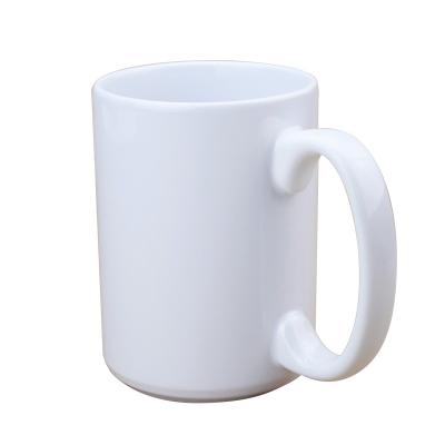 China Disposable Wholesale White 11OZ Sublimation Coated Printing Mugs / Blank DIY Mugs for sale