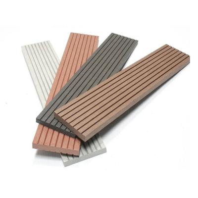 China High Quality Outdoor Solid Decking Wood Texture UV-Resistant WPC Decking for sale