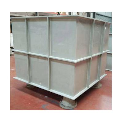 China Chemical Resistant Polypropylene Water Storage Tank PP Tank With Acid And Alkila Resistance Material for sale