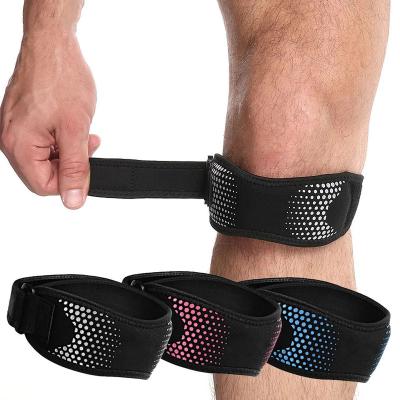 China 1PCS Universal Adjustable Leg Supporter Knee Belt To Increase Soccer Basketball Running Sport for sale