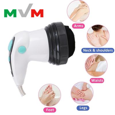 China Comfortable MMH003 2020 Hot Selling Vibration Body Slimming Handheld Electronic Roller Anti Cellulite Massager for sale