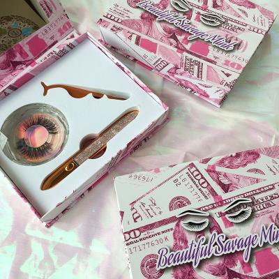 China Reusable 3d mink magnet spell pair magnetic eyelash magnetic eyelashes box packaging false eyelashes natural self magnetic eyelashes for sale