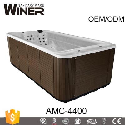 China Outdoor Freestanding Acrylic Spa/Swim Pool CE/ISO Certifated Large Whirlpool Massage Used Cheap Balboa Bath Spa With LED Light for sale