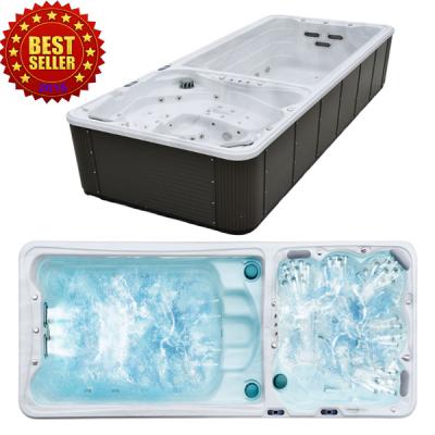 China Luxury Massage Balboa Large Double Zone Outdoor Massage Bath Spa for sale