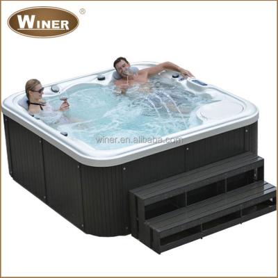 China 2160 x 2260 x 920 mm Outdoor Hot Tub Massage / Sex Massage for 5 Person Outdoor Spa Bathtub for sale