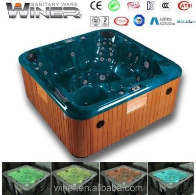 China Balboa Modern Luxury Outdoor Whirlpool Massage System Hot Tub For 6 Person for sale