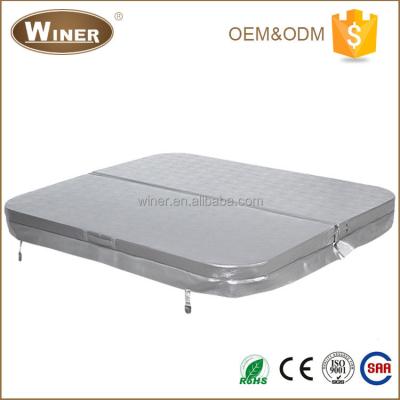 China Different Approval Winer Color Waterproof Hot Tub Foldable Balboa Customized Thermo Cover Available for sale