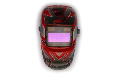 China Plastic Auto-darkening Full Head Welding Helmet For Protect Eyes for sale