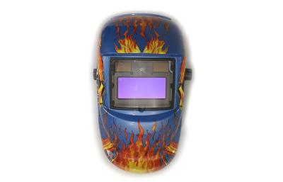 China LED Auto-darkening Welding Helmet With Adjustable Auto Shade for sale