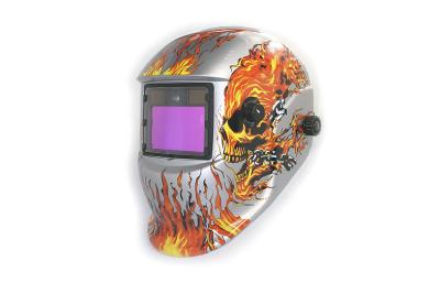 China Battery Powered Automatic Welding Helmet , Plastic Tig Welding Mask for sale