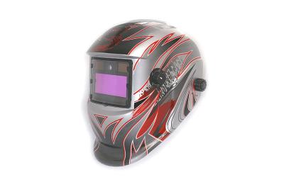 China Plastic Battery Powered Welding Helmet Adjustable , DIN 4 / 9－13 for sale