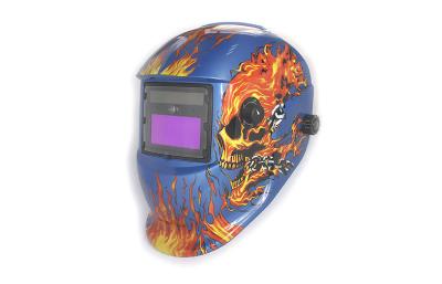 China Automatic Skull Arc Welding Helmet , Led Din 9-13 Welding Helmet for sale