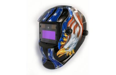 China Adjustable Battery Powered Arc Welding Helmet , Auto Dark And Electronic for sale