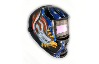 China Arc Light Welding Helmet DIN 4 / DIN 9－13 99×44 mm for sale