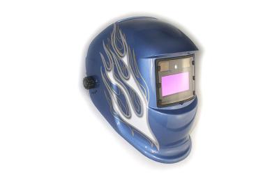 China Auto Dark Electronic Welding Helmet Automatic Blue OEM ODM for sale