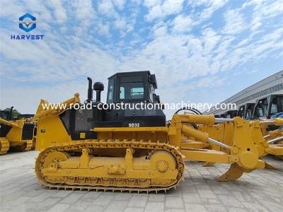 China 320hp Crawler Bulldozer Shantui SD32 10m3 With Single Shank Ripper for sale