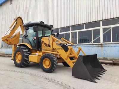 Китай 82кВт двигатель Cummins 2500кг номинальная нагрузка XC870HK 1cbm  Backhoe Loader продается