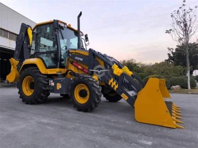 China 4x4 Backhoe-Lader XC870K mit Weichai-Motor 1m3 Ladebehälter zu verkaufen