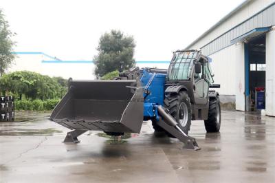 China 5 Ton 4WD Telehandler of 18m Lifting Hight with Digging Bucket for sale