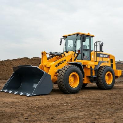 China WEICHAI Engine Bucket 1.8m3 LW300KN  3 Ton Front Wheel Loader for sale