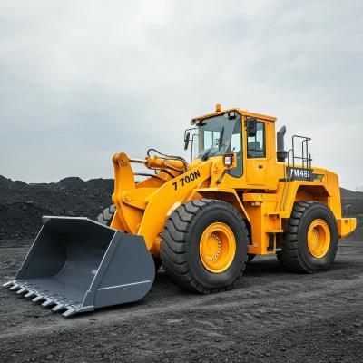 China 7 Ton 6m3 LW700KN Large Coal Compact Front End Loader With 26.5R25 Tyres for sale