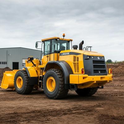 China Cummins Engine LW800K 8000kg 4.5m3 Bucket Mining Front Wheel Loader for sale