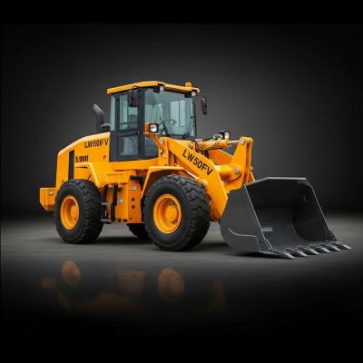 China Rated Load 5 ton LW500FV Wheel Loader Bucket Capacity 3m3 for sale